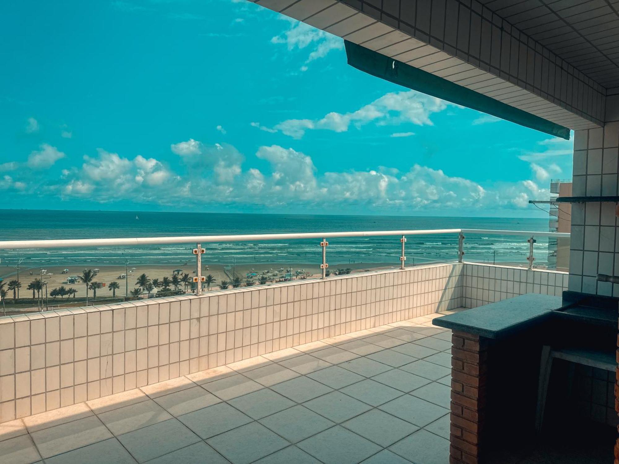 Cobertura Em Frente A Praia Praia Grande  Exterior foto